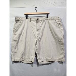 Men's CARHARTT Original Fit B147 Carpenter‎ Utility Shorts Tan Sz 50 Waist